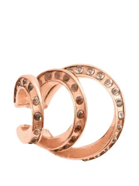Star G coffee round ear cuff by YPARIS