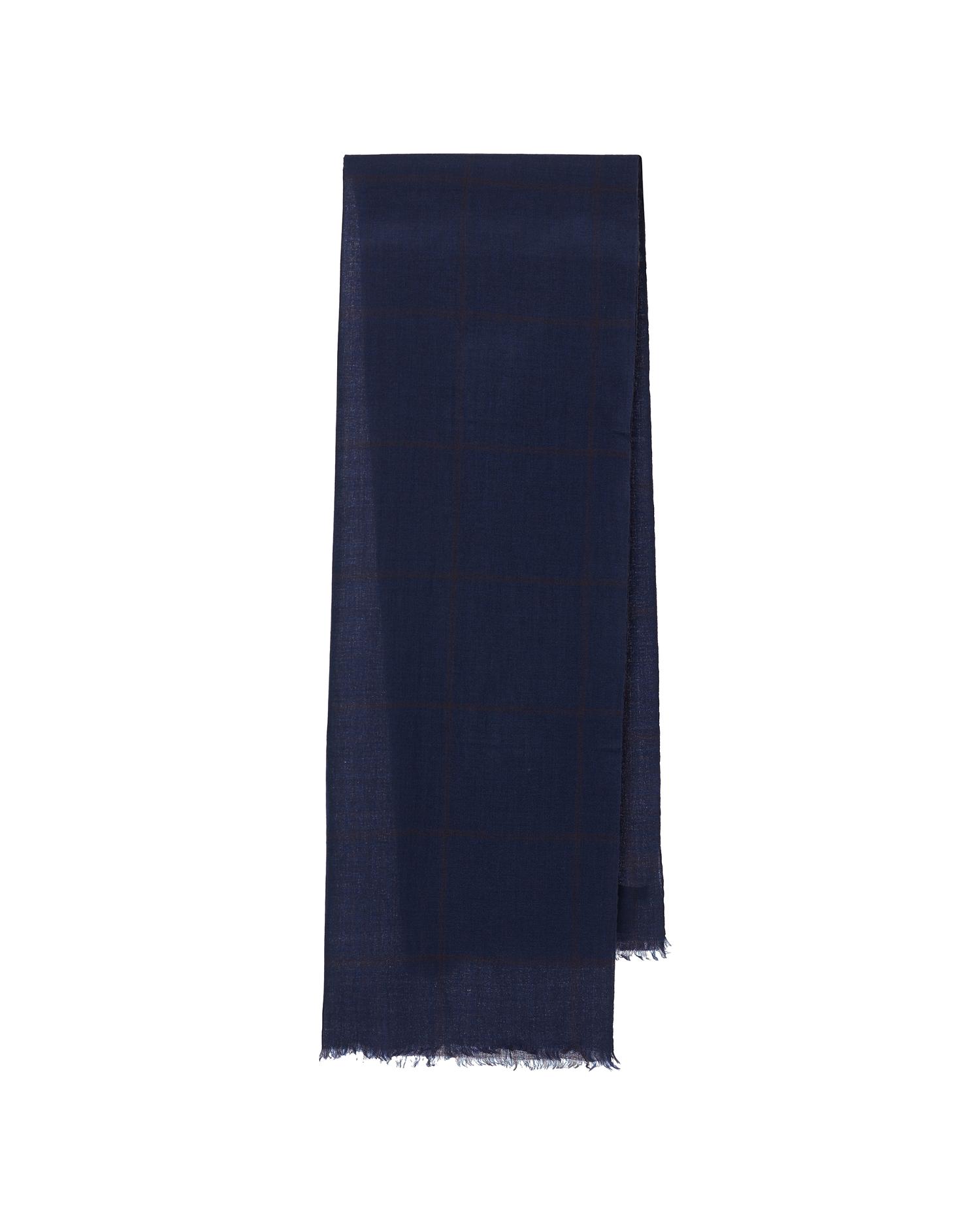 Checkered scarf by Y'S