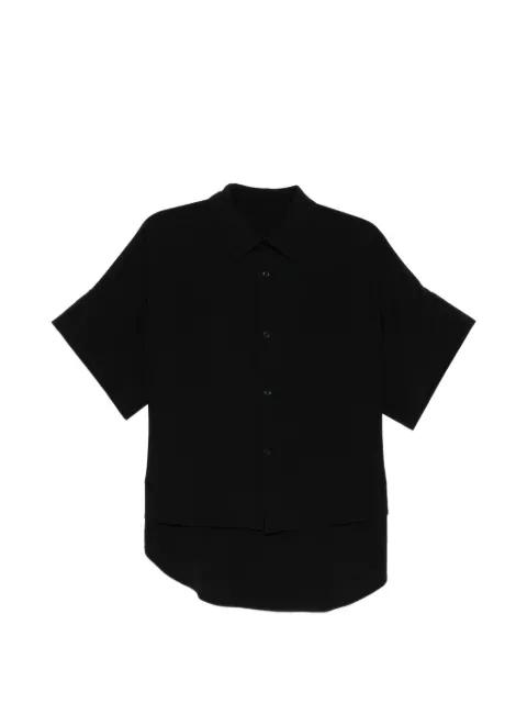 Crepe De Chine short cuffs shirt by Y'S