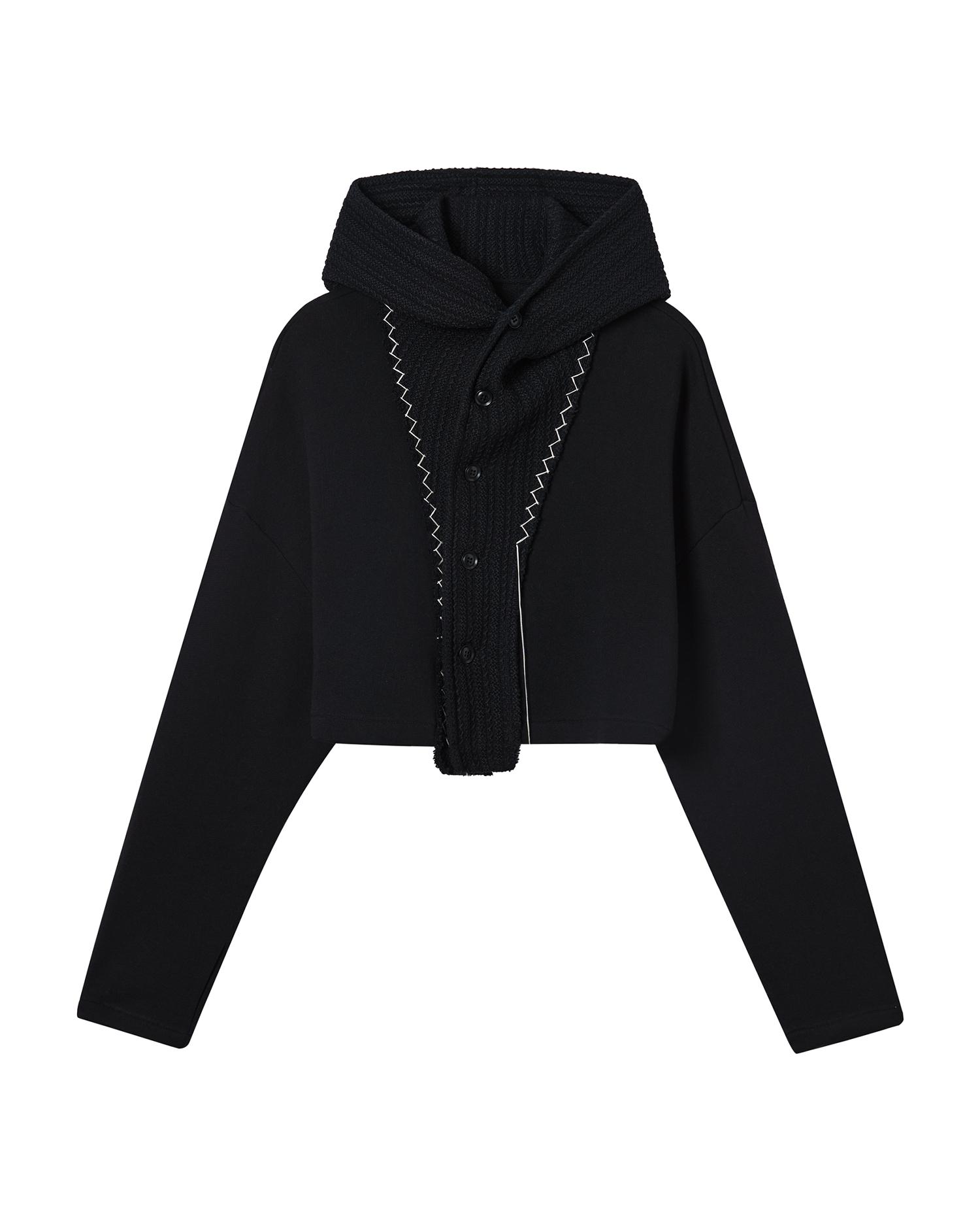 Hooded cardigan by Y'S