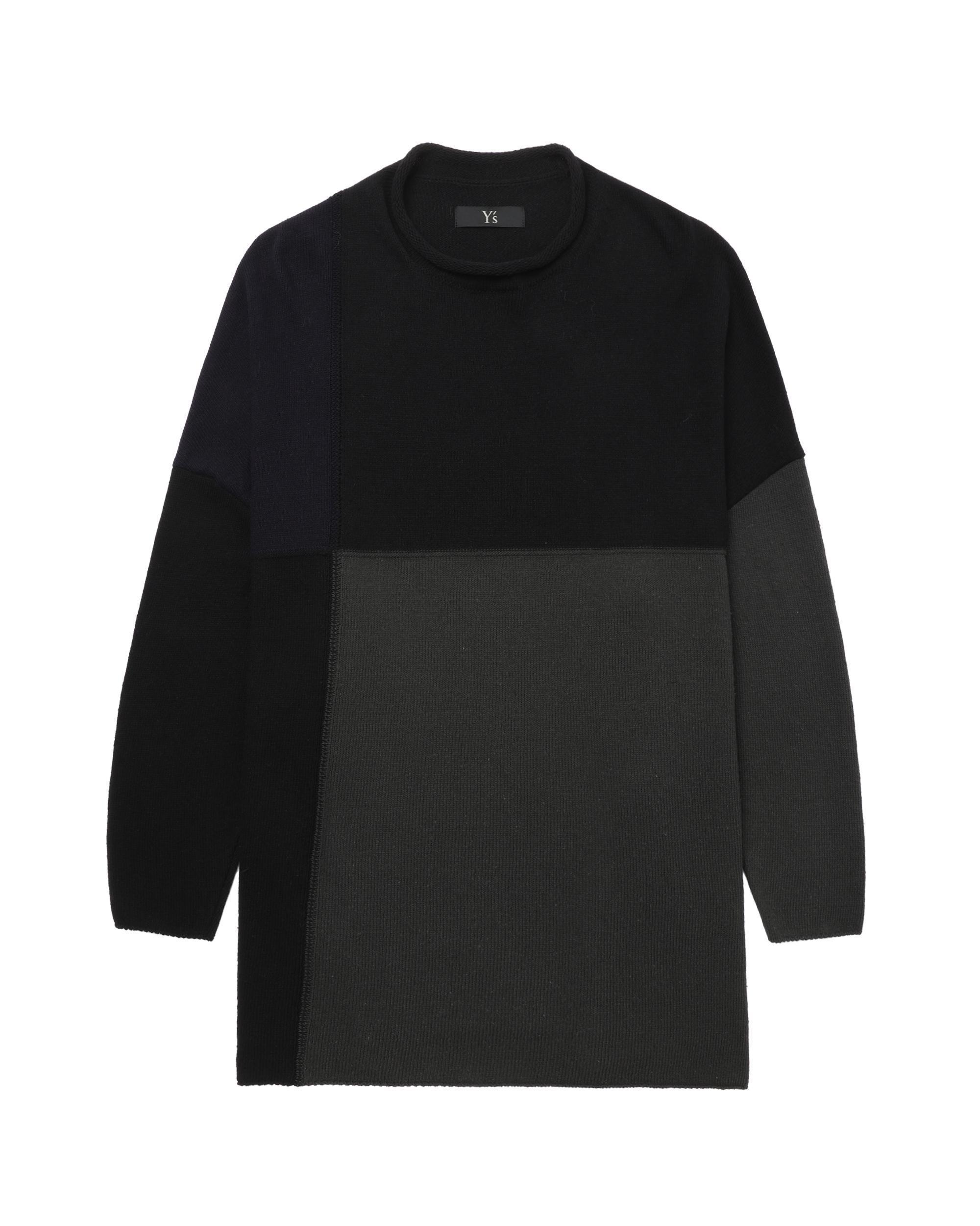 Panelled sweater by Y'S