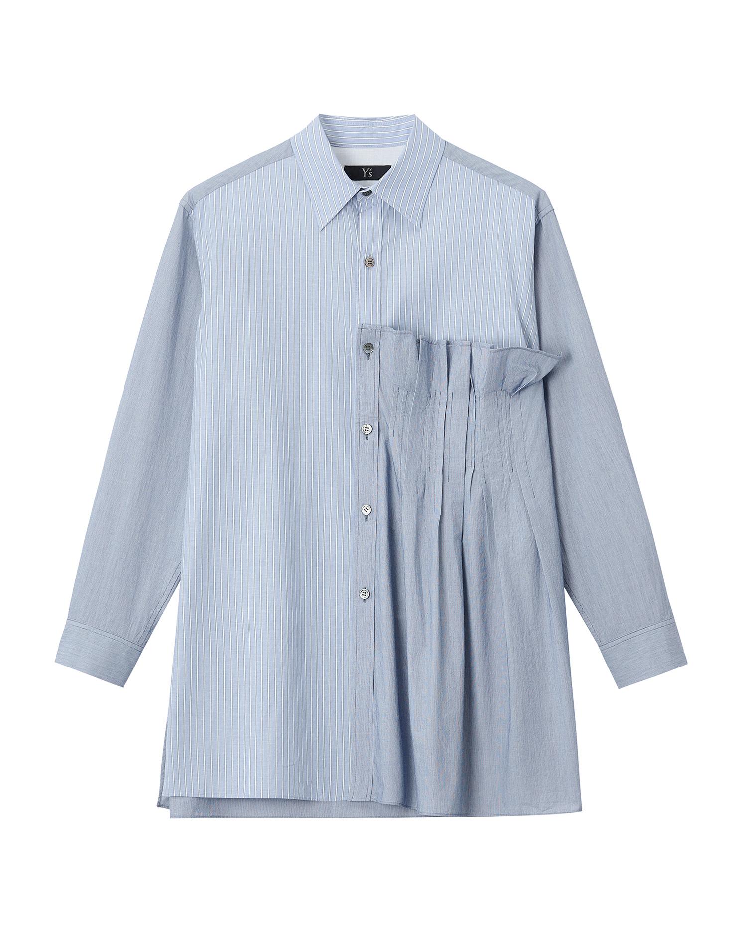 Ruffled-detail shirt by Y'S