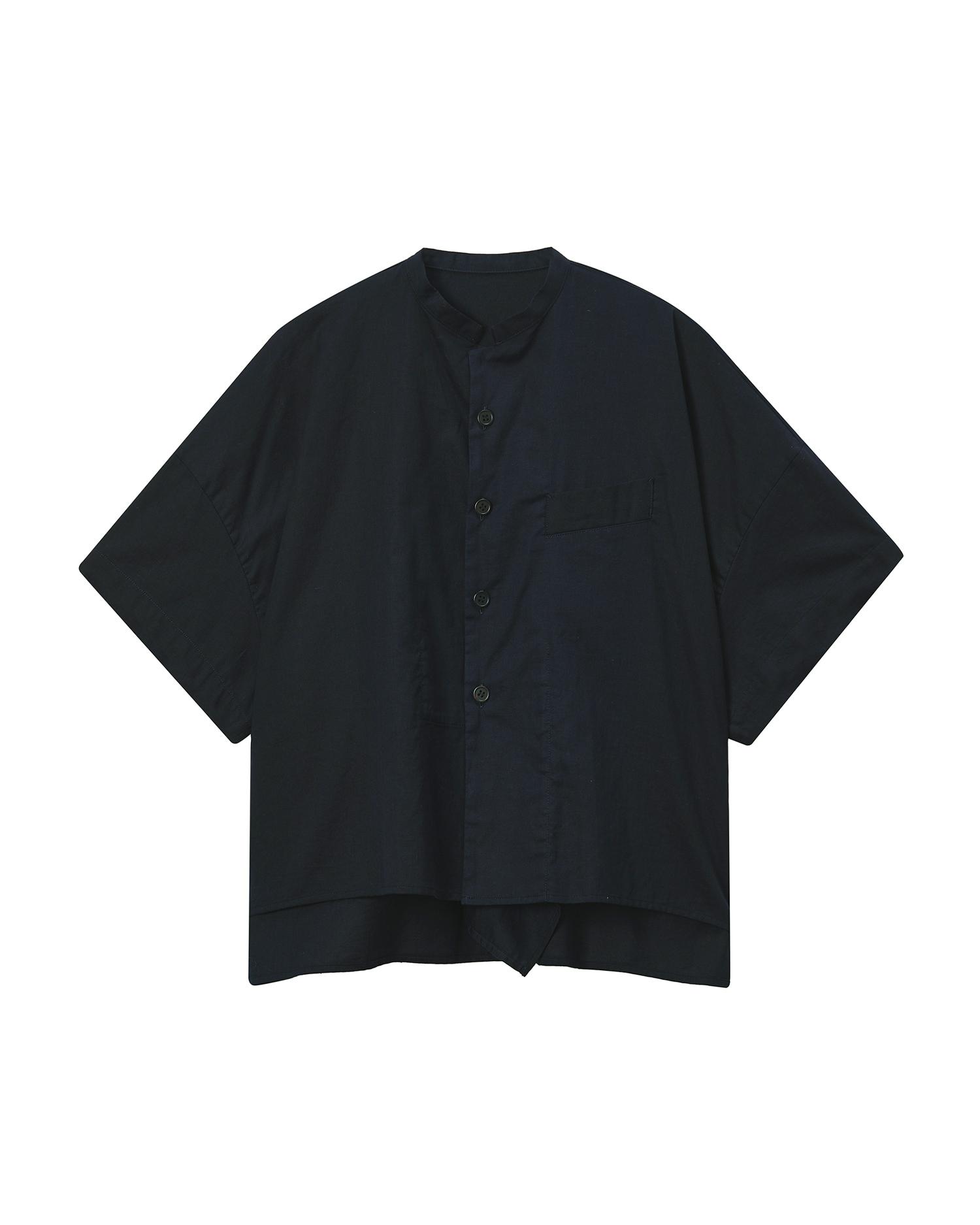Stand collar shirt by Y'S