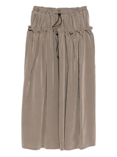 Ta/pe double-gathered skirt by Y'S