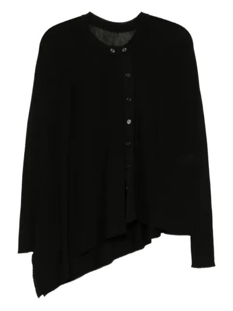 asymmetric cardigan by Y'S