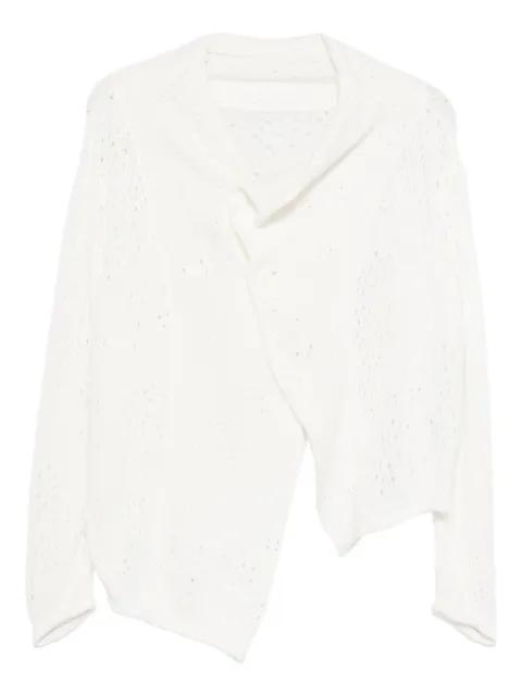 asymmetric knitwear by Y'S