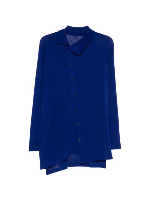 button-up V-neck cardigan by Y'S