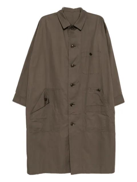 cotton twill coat by Y'S