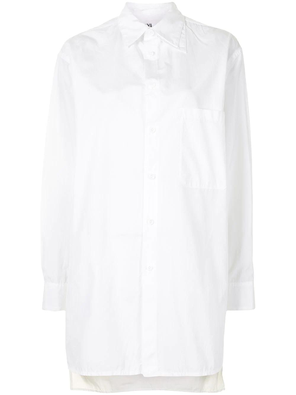 double-collar cotton shirt by Y'S