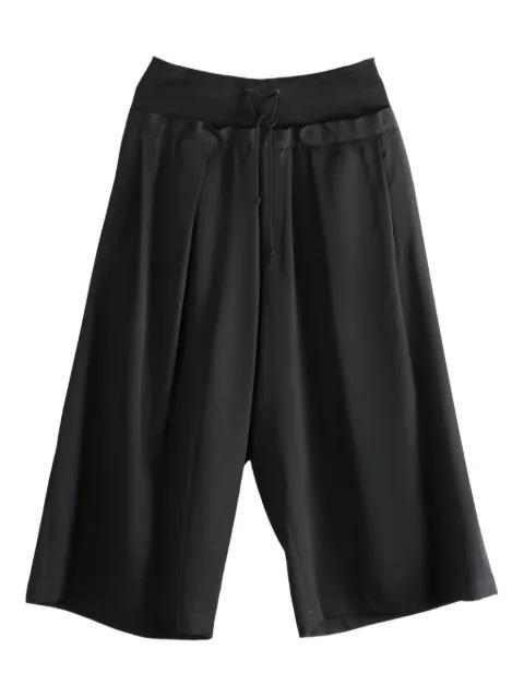 drawstring-fastening pleated trousers by Y'S