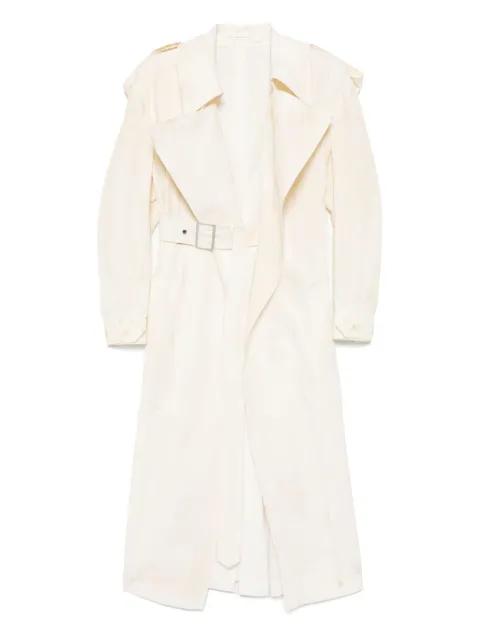 dump rooler printing trench coat by Y'S