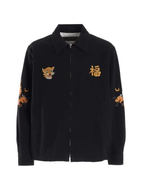 embroidered jacket by Y'S