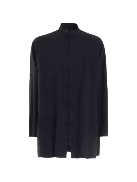 knot button shirt by Y'S