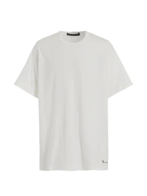 logo-print T-shirt by Y'S