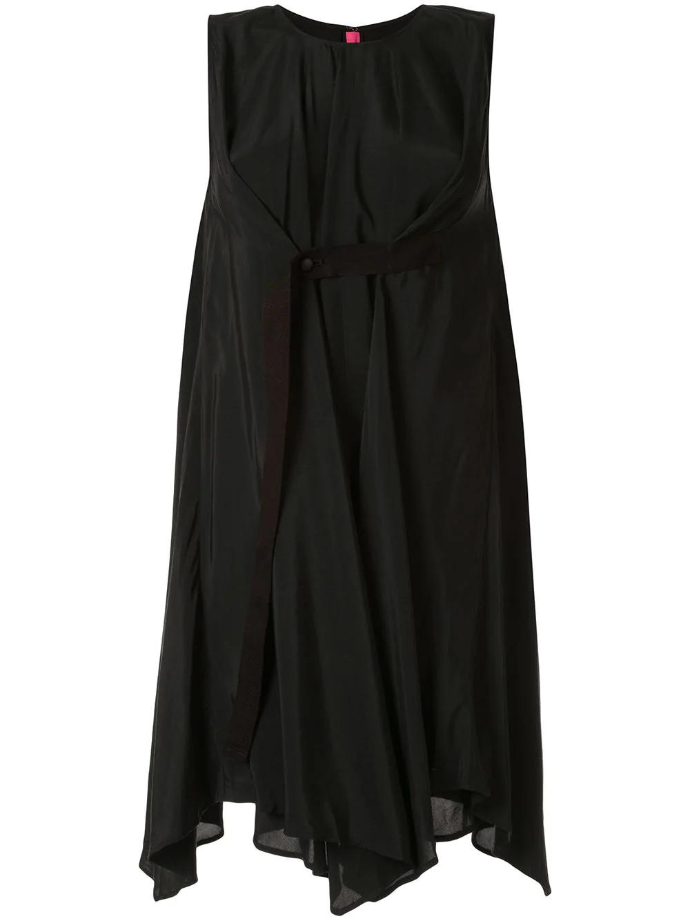 long-line draped top by Y'S