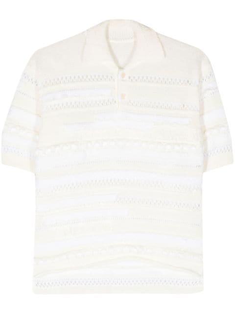 polo knitted top by Y'S