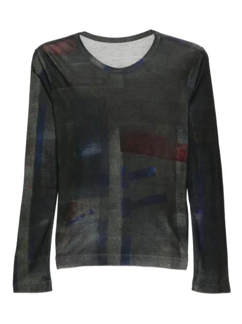 printed T-shirt by Y'S