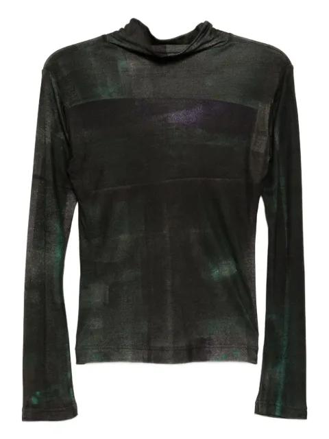 printed top by Y'S