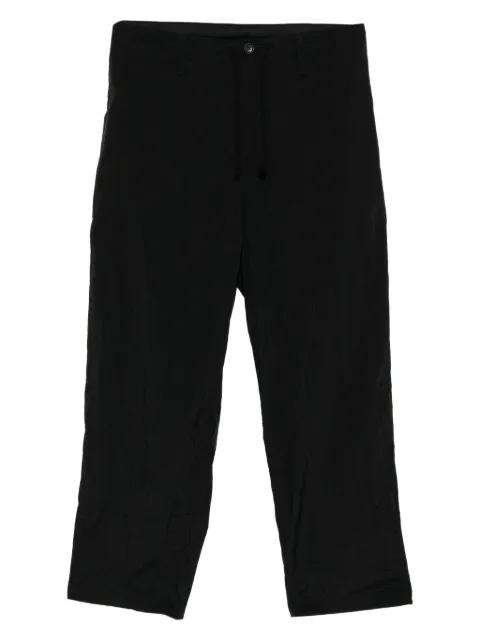 ripstop wide-leg trousers by Y'S