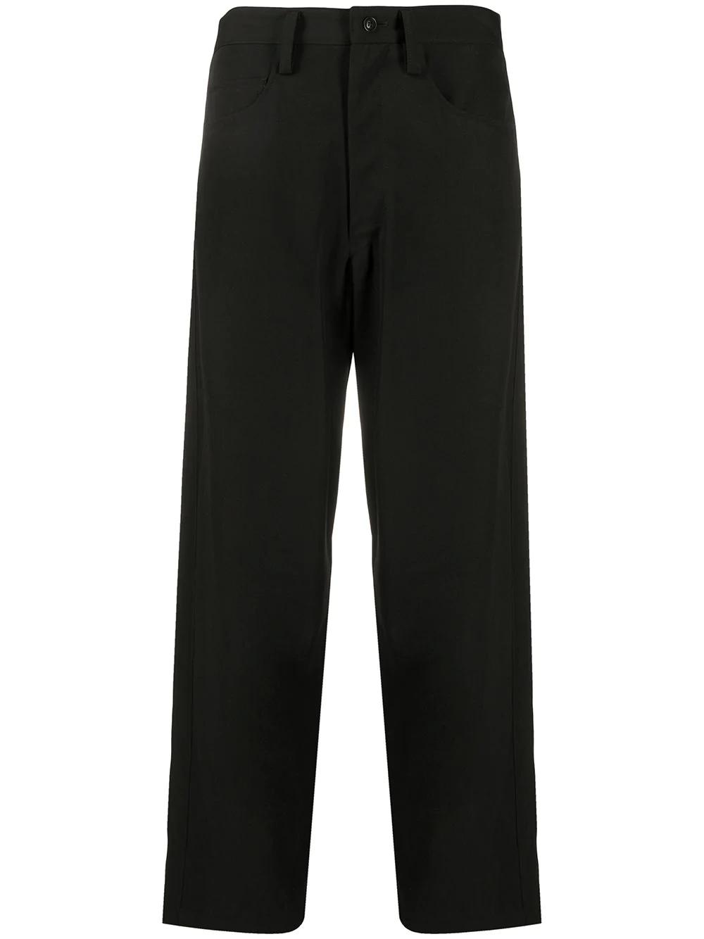 straight-leg trousers by Y'S