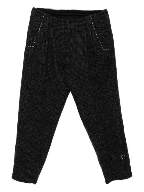 straight-leg trousers by Y'S