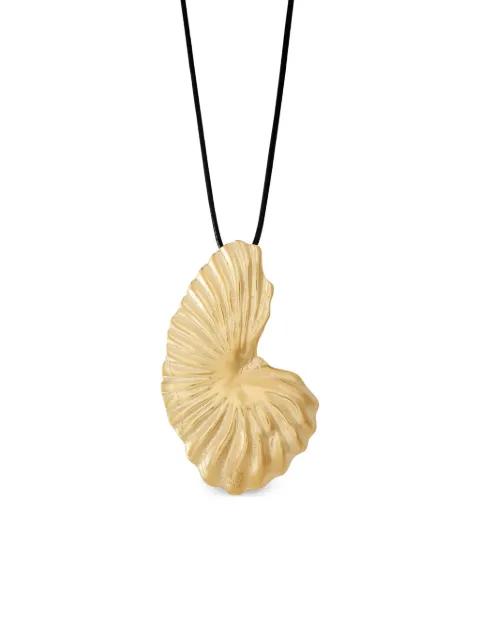 Birth of Venus shell-motif necklace by YSSO