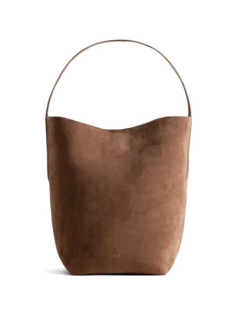 suede tote bag by YU MEI