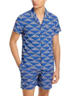 Vertigo Diamonds Resort Shirt by YUASA MENSWEAR