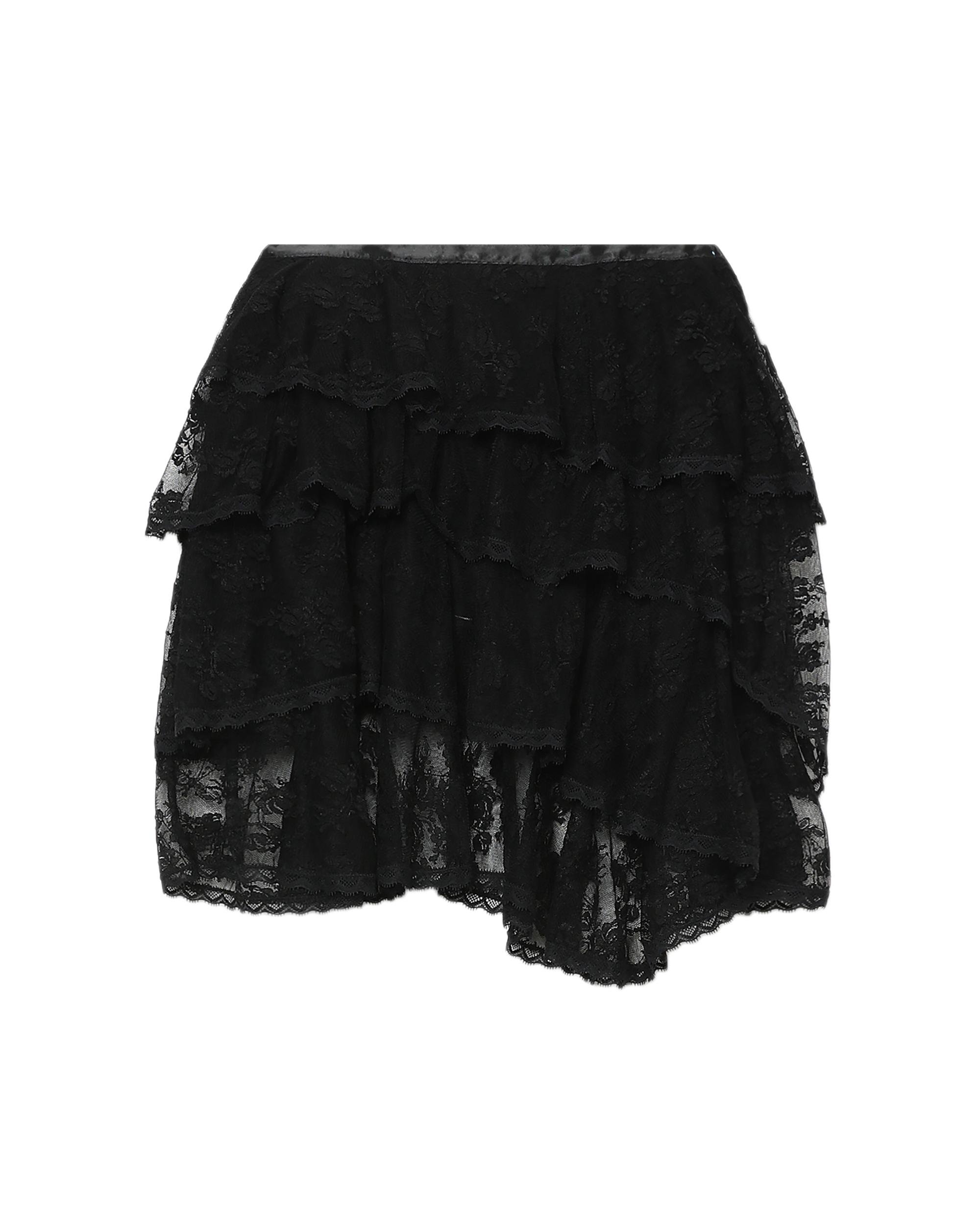 Tiered mini skirt by YUHAN WANG