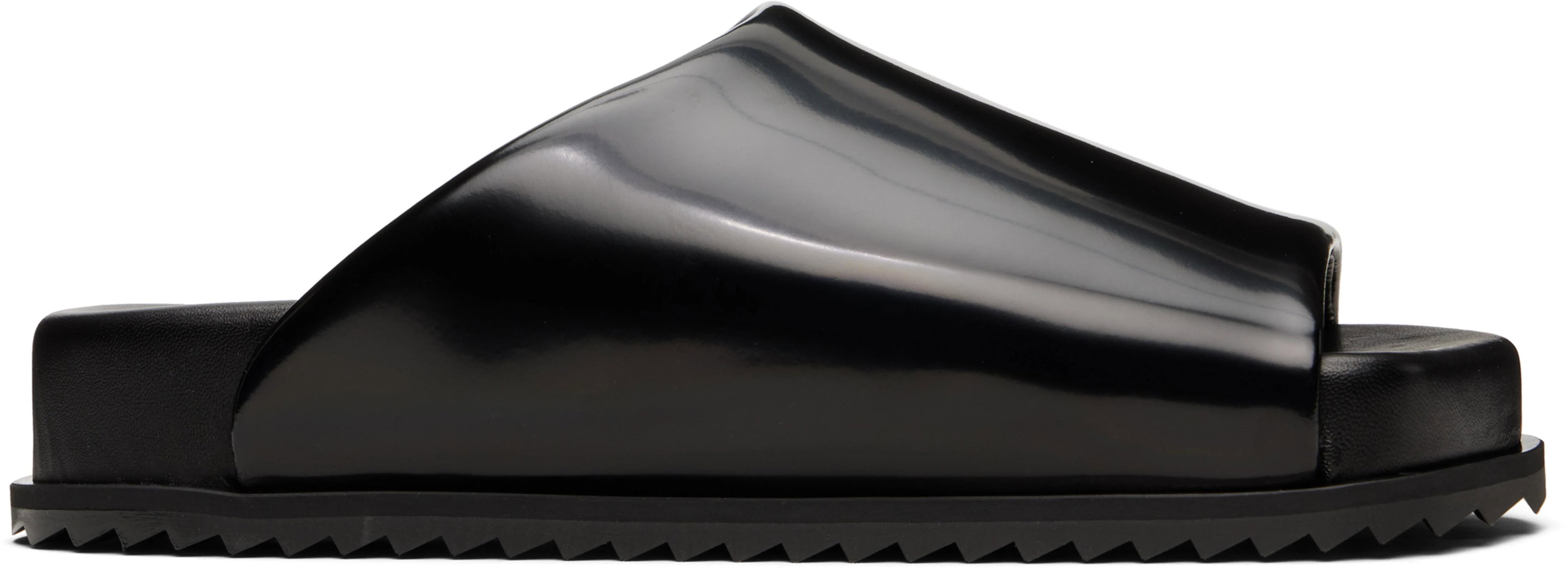 Black Finn Slides by YUME YUME