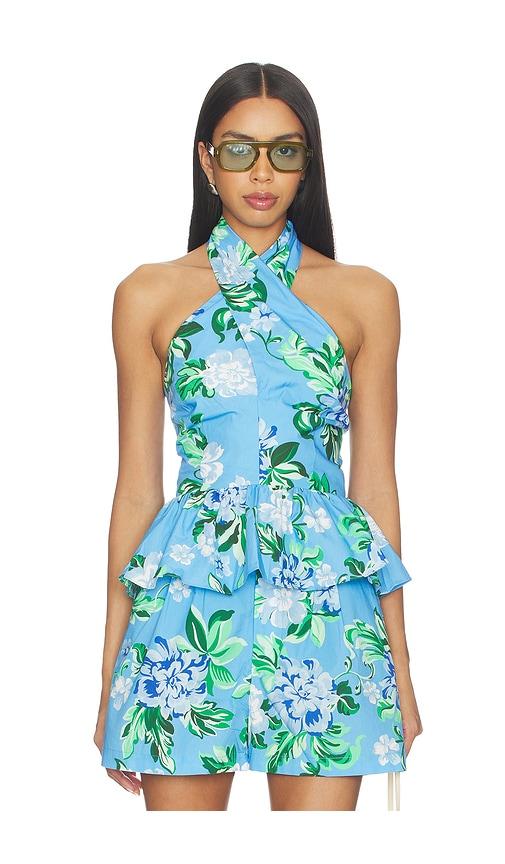 Yumi Kim Juna Top in Blue by YUMI KIM