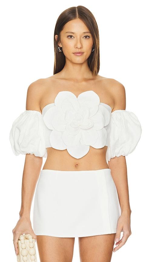 Yumi Kim Keira Top in White by YUMI KIM
