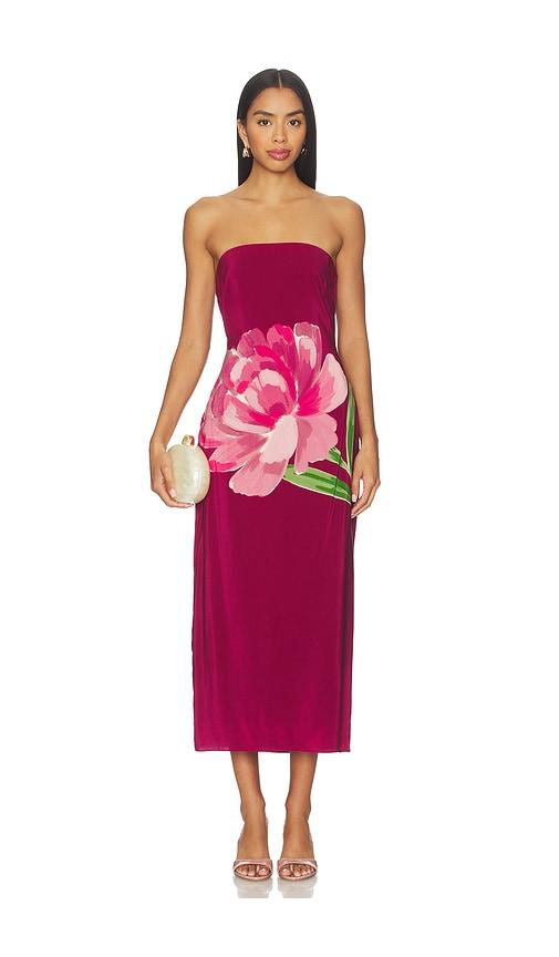 Yumi Kim Nevada Dress in Burgundy by YUMI KIM