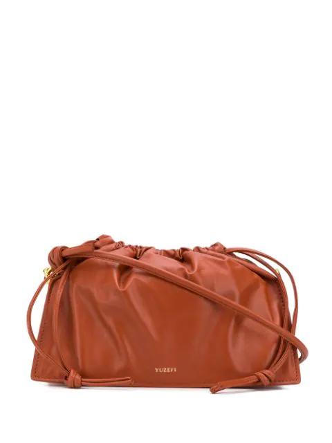 Bom knotted tote bag by YUZEFI