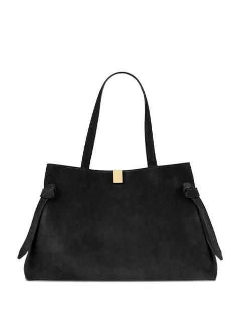 Gyoza knot-detail shoulder bag by YUZEFI