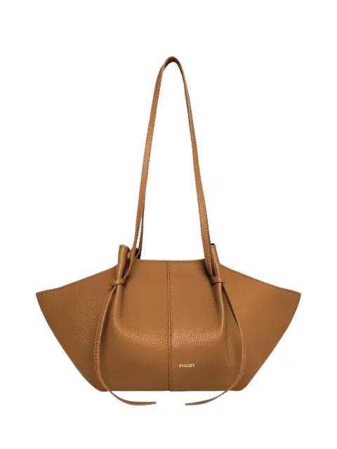 Mochi pebbled shoulder bag by YUZEFI