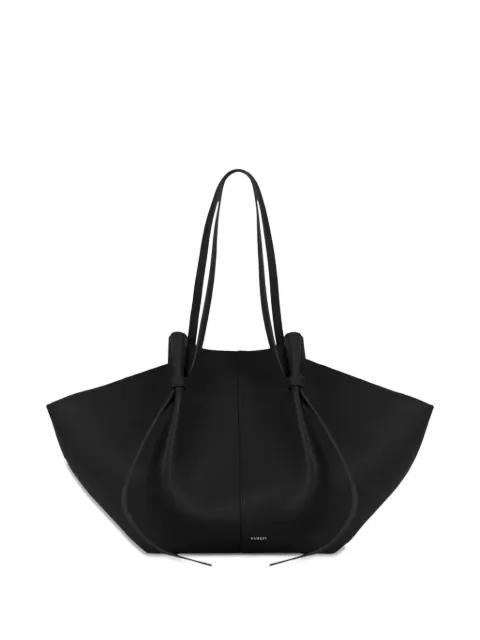 Mochi pebbled shoulder bag by YUZEFI