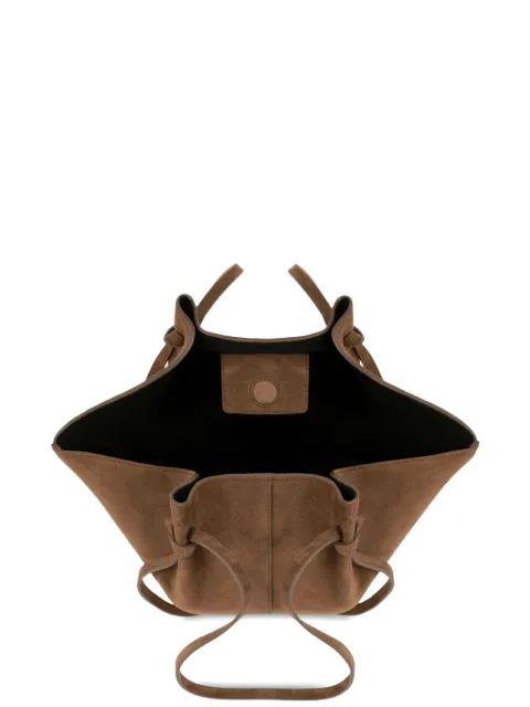 Mochi suede shoulder bag by YUZEFI