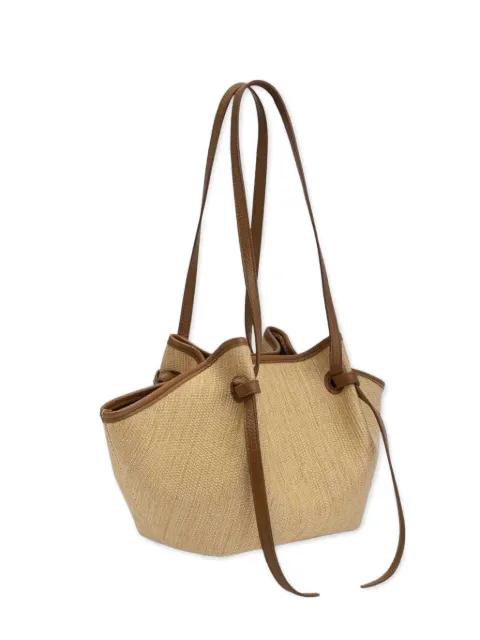 Mochi woven shoulder bag by YUZEFI