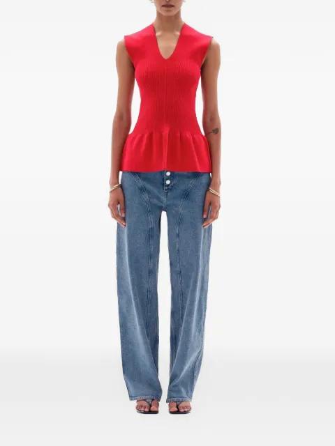Orin peplum top by YUZEFI