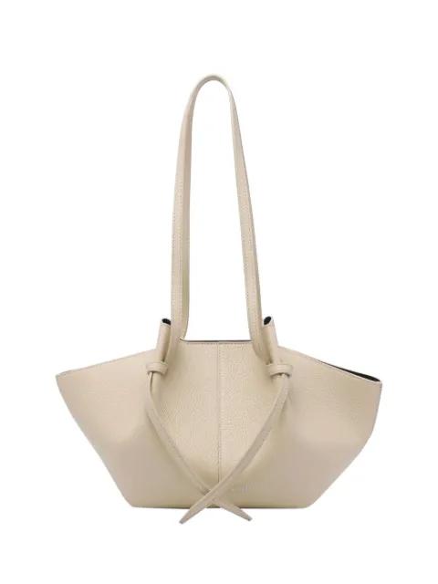 knot detail satchel by YUZEFI