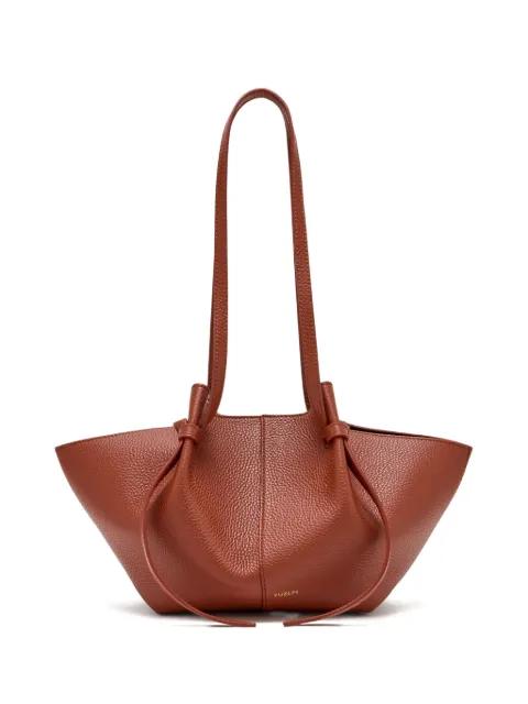 knotted-handle tote bag by YUZEFI
