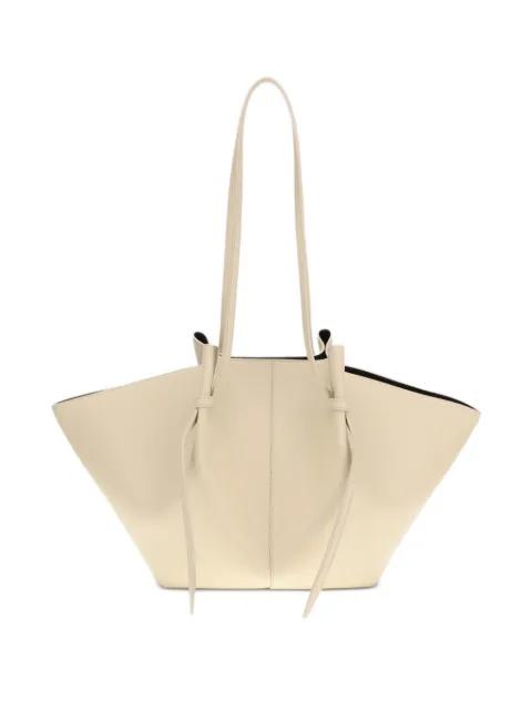 large Mochi leather shoulder bag by YUZEFI