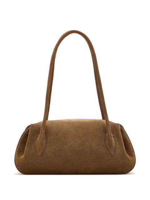 leather tote bag by YUZEFI
