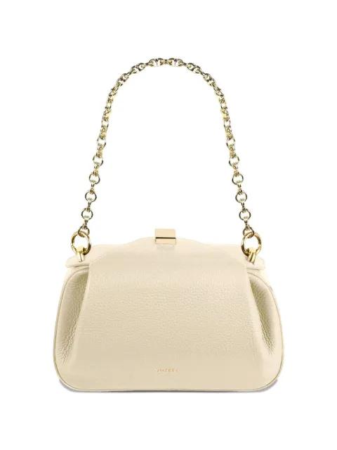 mini Oyster clutch pebbled shoulder bag by YUZEFI