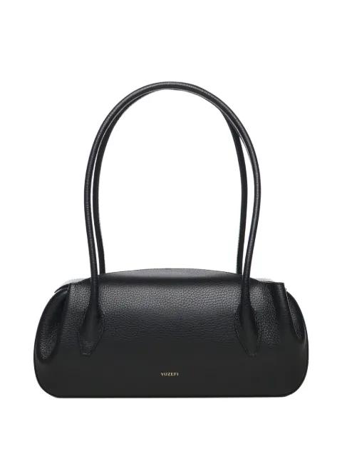 mini Oyster leather shoulder bag by YUZEFI