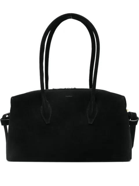 suede tote bag by YUZEFI