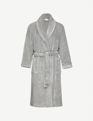 Étoile medium terry bath robe by YVES DELORME