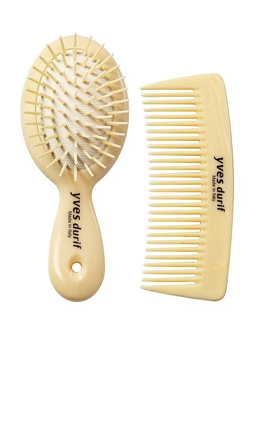 Yves Durif Mini Set in Tan by YVES DURIF