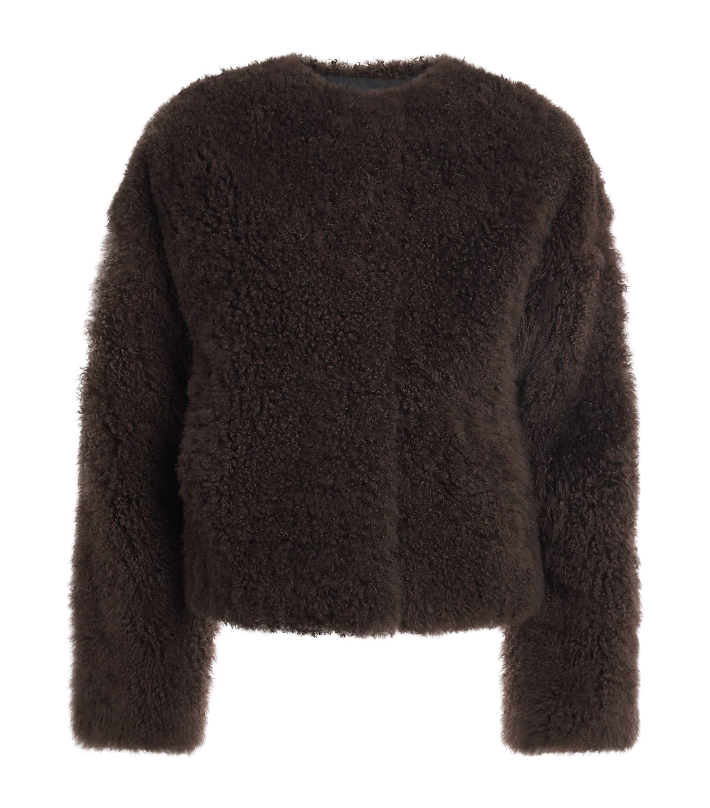 Cashmere Shearling Jacket by YVES SALOMON